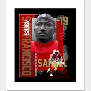 San Francisco 49ers Deebo Samuel 19 Posters and Art